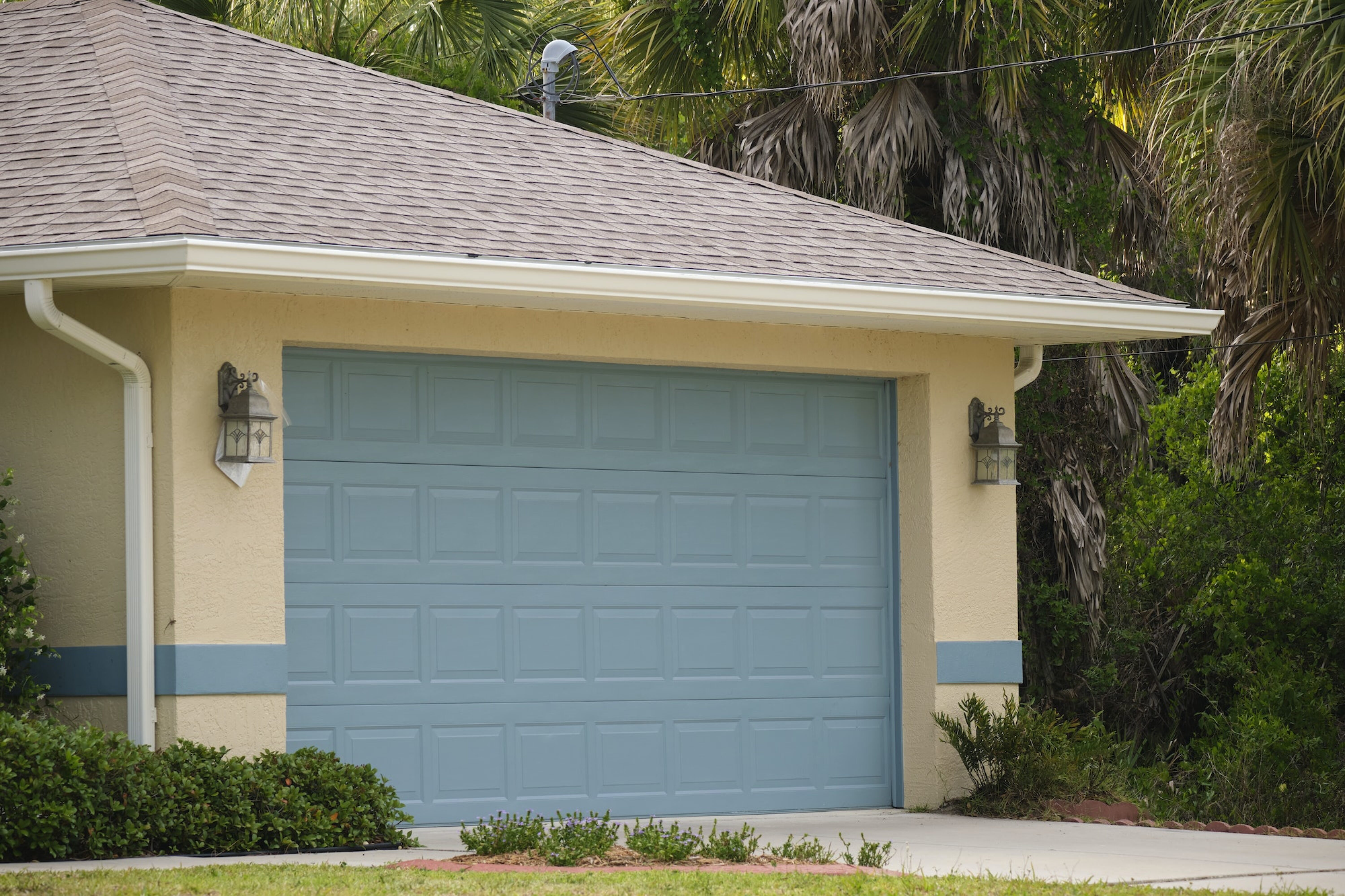 Beautiful Garage Door Painted