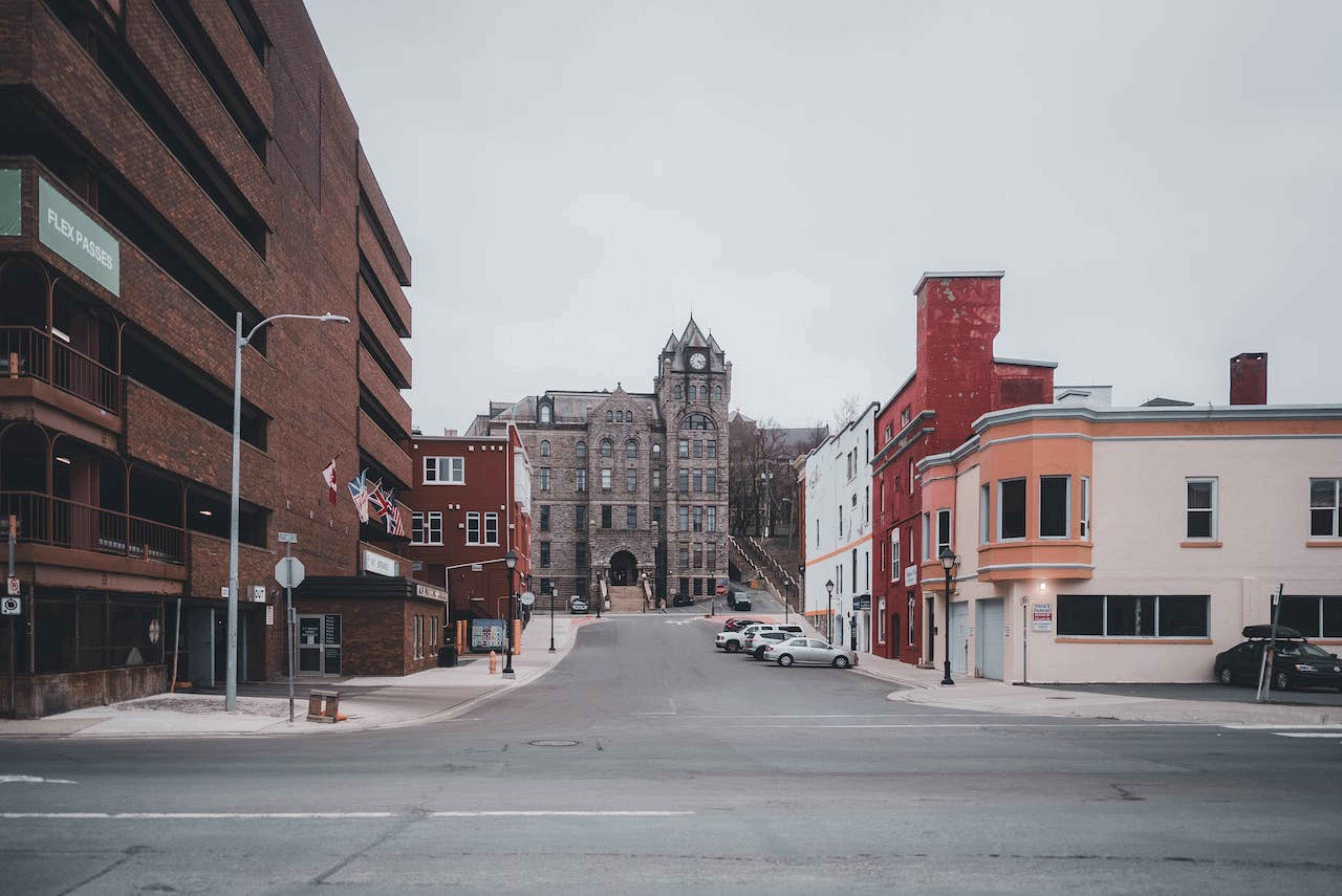 A street in Canada.