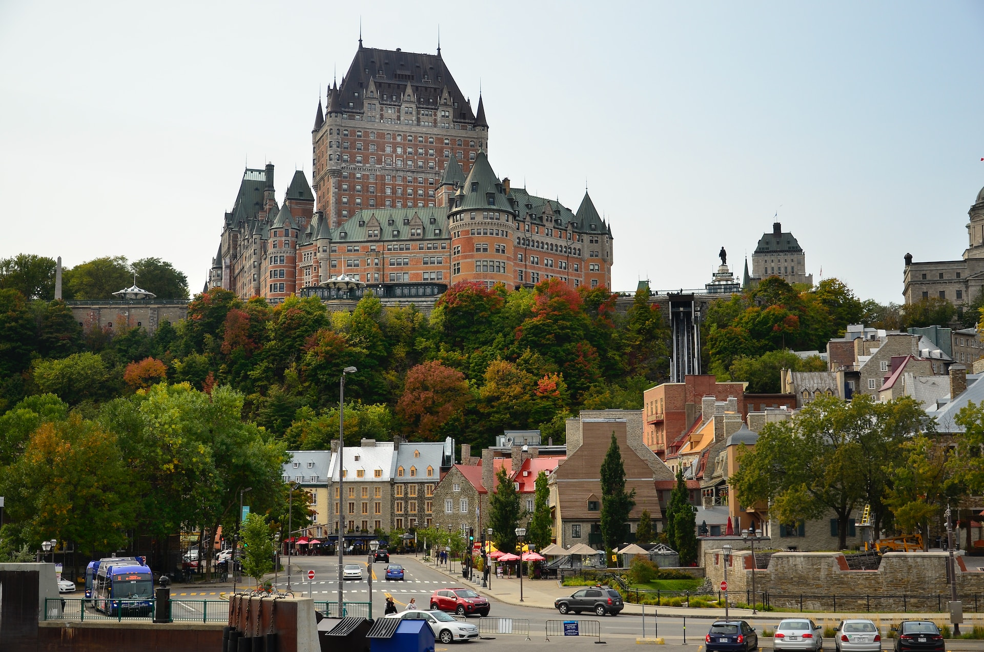A view of Quebec’s wonderful street scenery