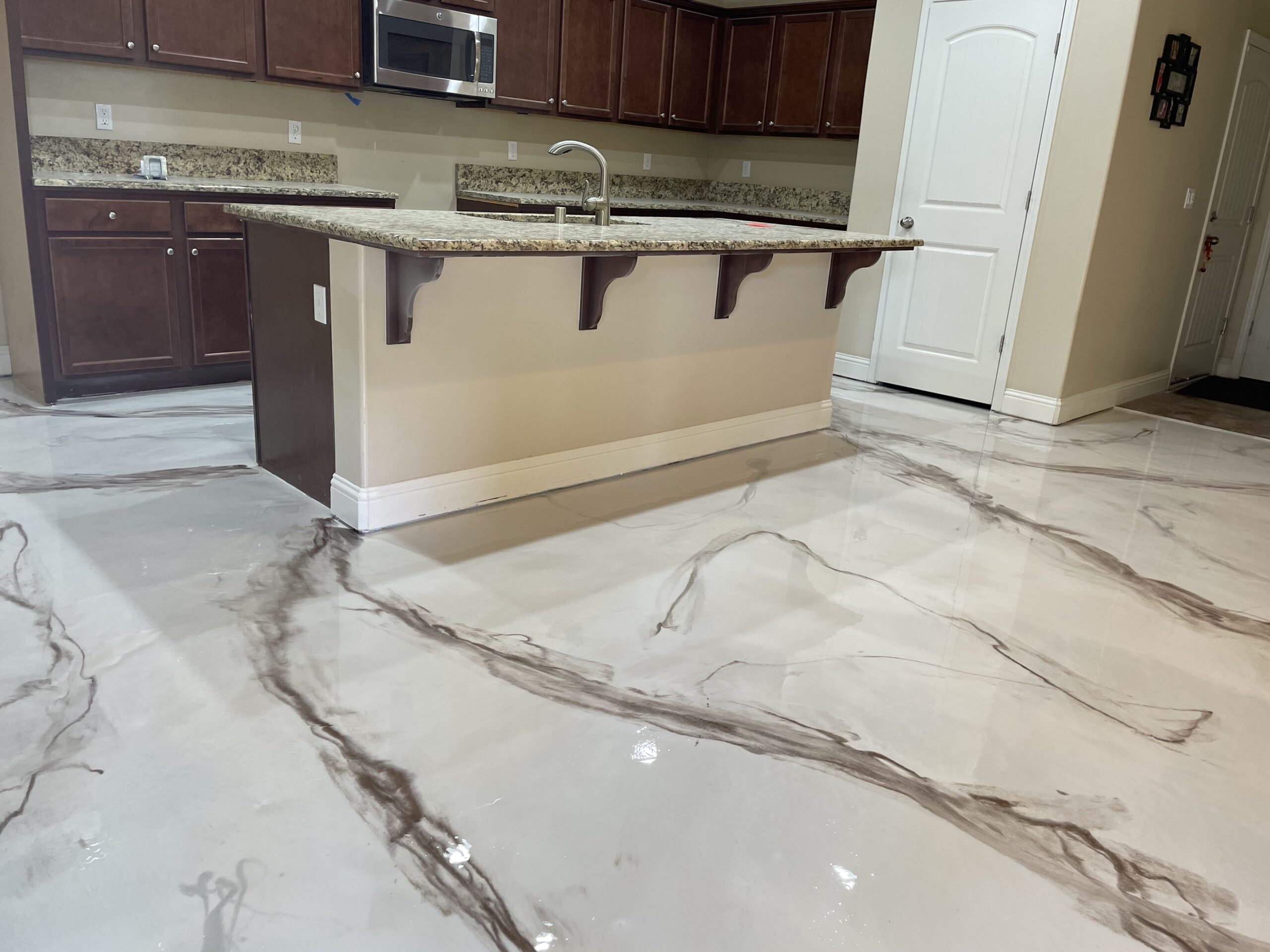 Metalic Floring solution Epoxy Sky stucco Systems